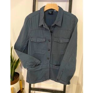 BDG Button Down Cotton Utility Jacket